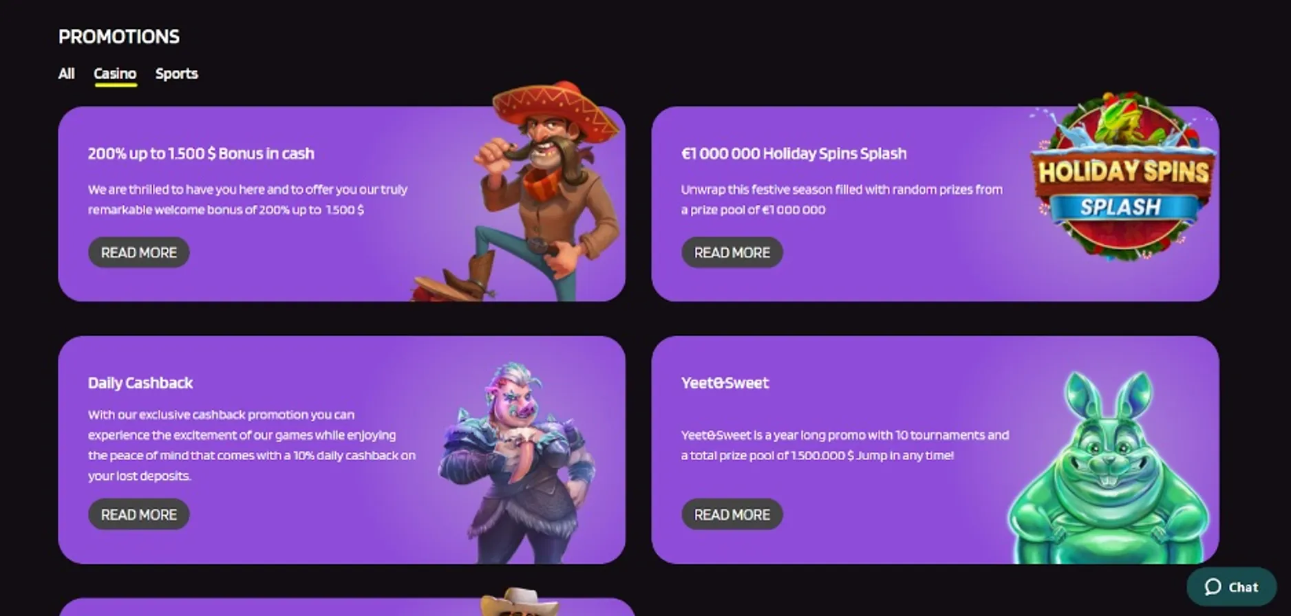Evolution gaming
