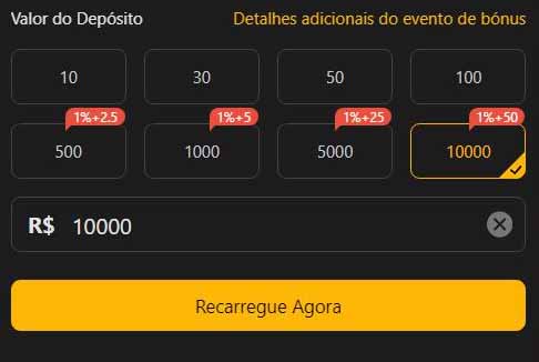 Major sport bônus